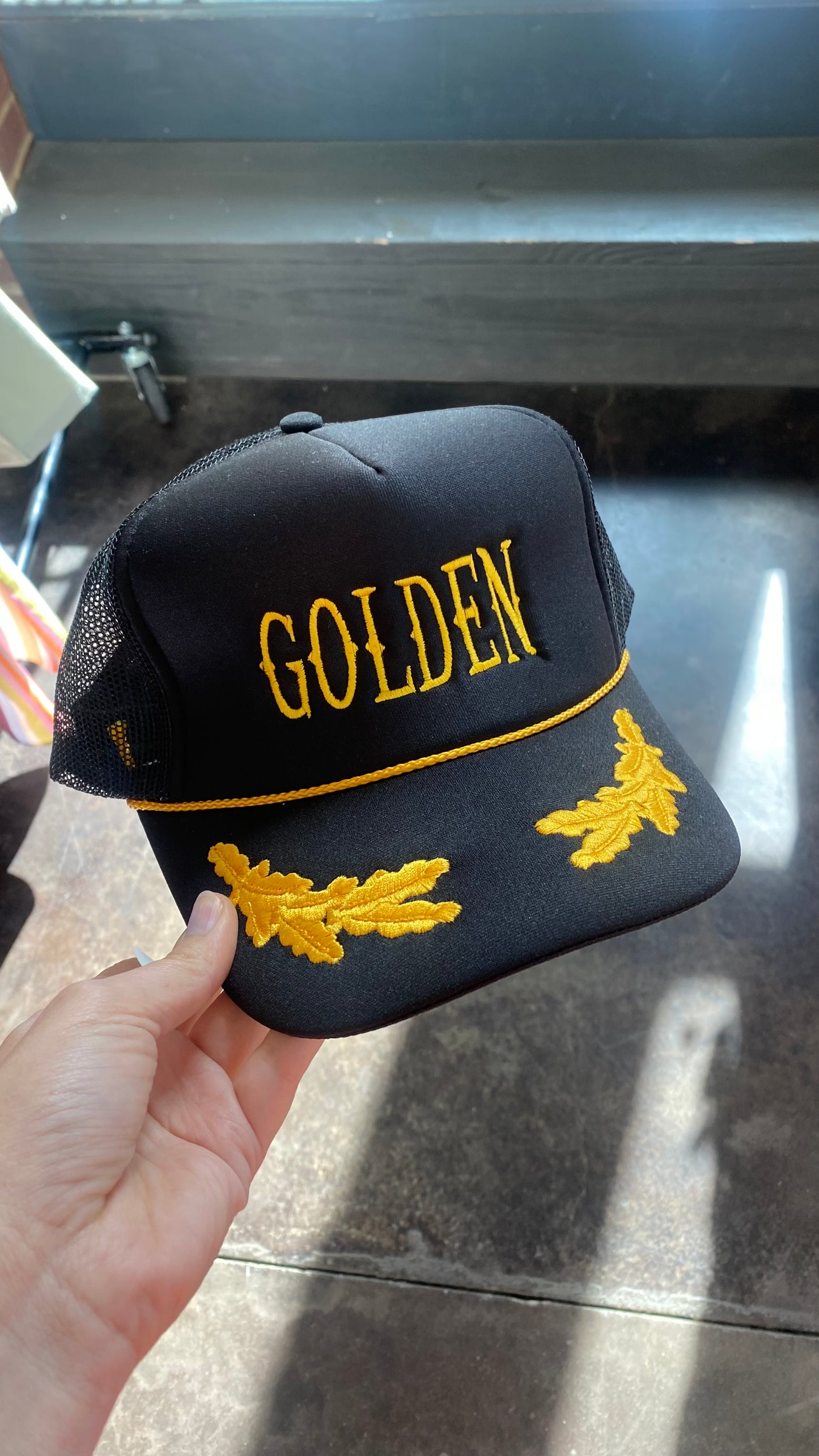 Golden Trucker Hat