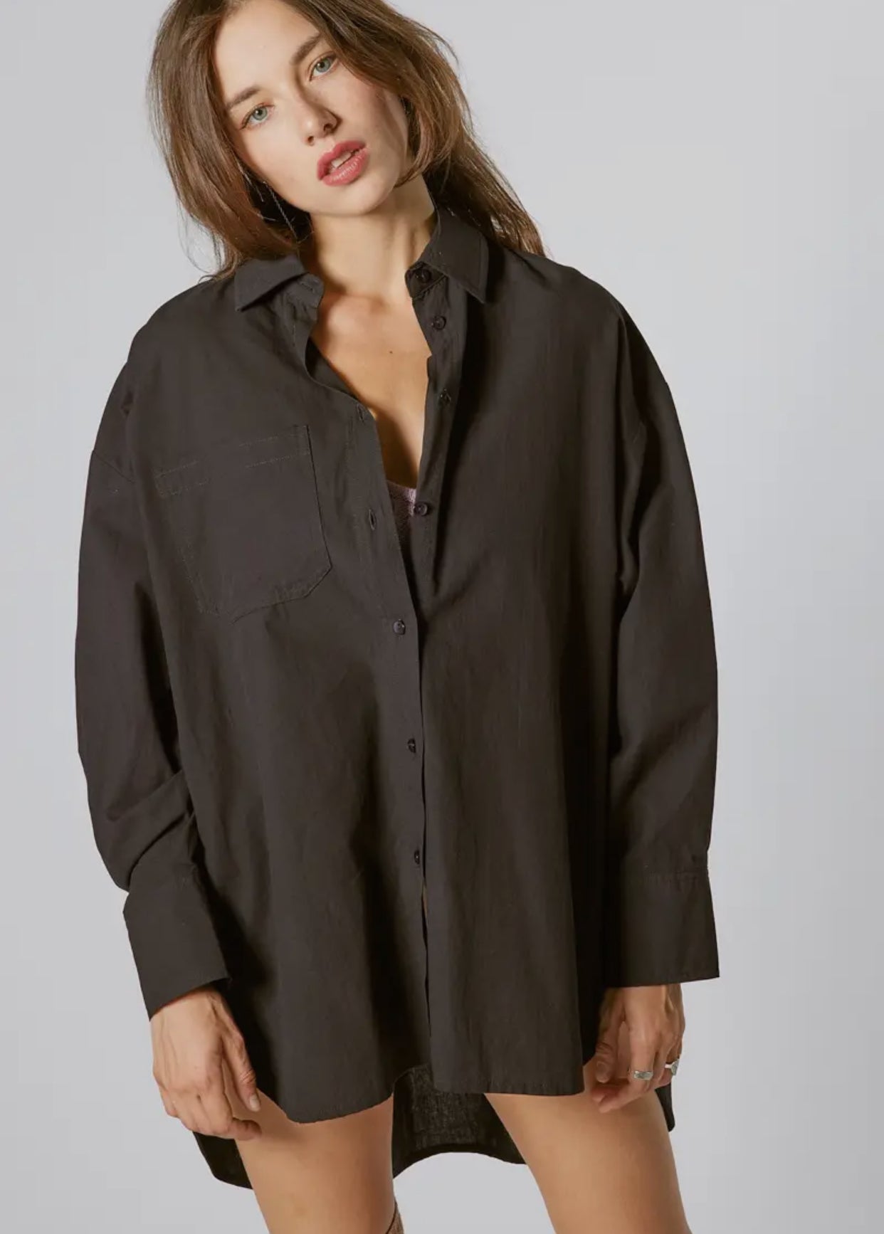 Boyfriend Shirt - Black